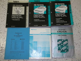 1991 Toyota Celica Service Repair Shop Manual Set Oem Factory W Ewd + Transaxle - £175.08 GBP