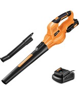 Snapfresh Leaf Blower -20V Cordless Leaf Blower With Battery And Charger, - $80.89 CAD