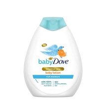 Dove Baby Rich Moisture Body Lotion - 13.5 Fl Oz / 400 mL x Pack of 3 - £27.96 GBP
