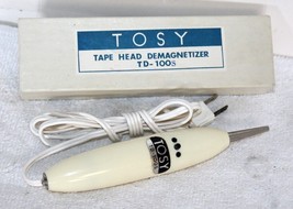 Vintage Tosy TD-100s Tape Head Demagnetizer in Box ~ Nice - £23.44 GBP