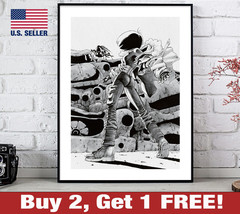 Battle Angel Alita Poster 18&quot; x 24&quot; Print Anime Manga Wall Art Decor 8 - £10.57 GBP