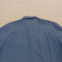 Vintage John Blair RN#81700 Men's Blue Button Up Pockets Short Sleeve Shirt 2XL image 13