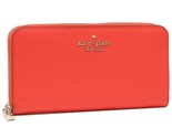 NWB Kate Spade Staci Large Continental Wallet Orange WLR00130 $229 Gift ... - $78.20