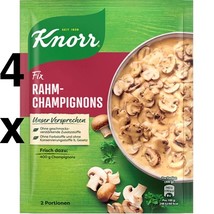 Knorr RAHM CHAMPIGNIONS Creamy Mushroom Sauce -4pc/12 portions-FREE SHIP... - $11.87