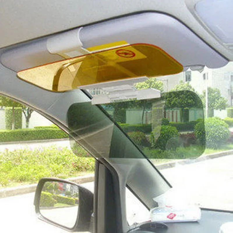 Car Anti-glare Sunshade Mirror Automotive Driver Goggles Free Angle Rota... - £15.19 GBP