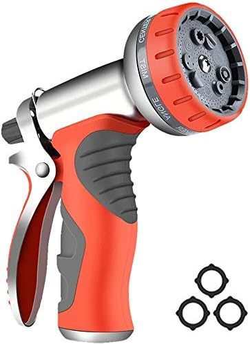 Garden Hose Nozzle Sprayer, Heavy Duty Metal High Pressure Water Gun, 9 - $37.99