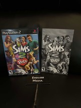 The Sims 2: Pets Sony Playstation 2 Box and Manual Video Game - $3.23