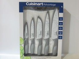 Cuisinart Advantage 11 piece Knife Set w/Cutting Board Grey Marble C55CB-11PGM - £31.80 GBP