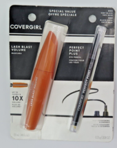 CoverGirl Lash Blast Volume 800 Very Black + 200 Black Onyx Pencil*Twin ... - $18.99