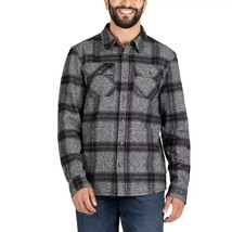 Colorado Clothing Mens Black Gray Plaid Flannel Button Down Shirt NEW 2XL - $48.21