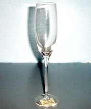 Lenox Timeless Champagne Flute Uncut Crystal 9.75&quot;H Germany #774035 New - £15.51 GBP