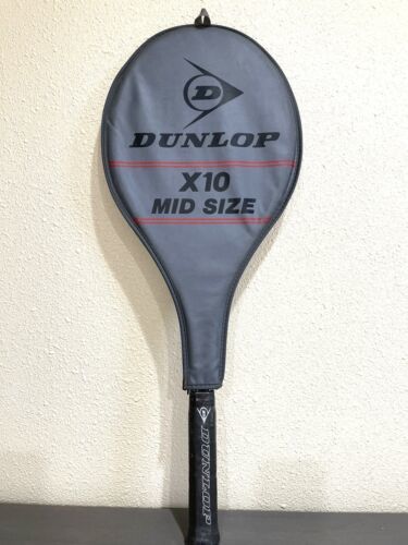 Dunlop X10 Tennis Racket Mid Size L4 Made In Taiwan New - $44.54