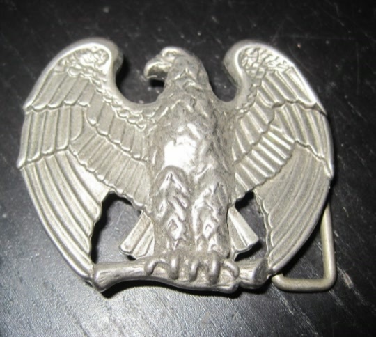 Vintage AVON MAJESTIC EAGLE Metal Belt Buckle - $18.99