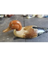 Vintage Hand Painted Wood Duck Decoy - $46.00 CAD