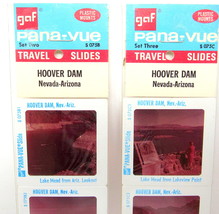 Hoover Dam 35 MM Slides Lake Mead NV AZ 2 Strips S075B C Pana Vue 1970&#39;s... - £6.96 GBP