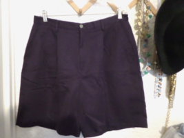 Women Callaway Golf Sz 16 Purple Polyester Pleated Golf Shorts - $24.75