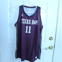 Texas A&amp;M University Ncaa Adidas Womens Basketball 11 Jersey Womens Xxxl Sample - £51.95 GBP