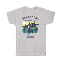 Galápagos Ecuador : Gift T-Shirt Surfing Paradise Beach Tropical Vacation - £14.14 GBP