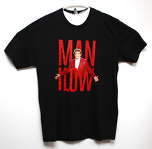 Barry Manilow 2018 Concert Tour Double Sided Black T Shirt  Size Large - £15.88 GBP
