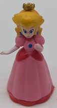 Nintendo Super Mario Brothers 2.5”  Princess Peach  Figure 2007 Kart Brand - £10.17 GBP
