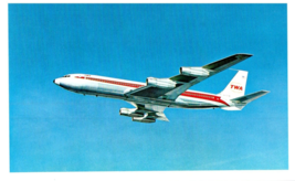 Trans World Airlines Star Stream Airline Issued Airplane Postcard - £6.98 GBP