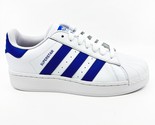 Adidas Originals Superstar XLG Cloud White Blue Mens Sneakers IF8068 - $84.95