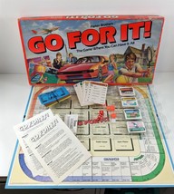 Parker Brothers GO FOR IT! 1986 Vintage Boardgame Needs Some Pieces READ - £23.73 GBP