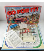 Parker Brothers GO FOR IT! 1986 Vintage Boardgame Needs Some Pieces READ - £23.35 GBP