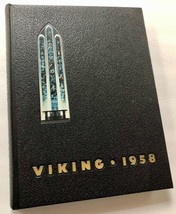 ST. OLAF COLLEGE Year 1958 Viking Yearbook Northfield, Minnesota - £13.41 GBP