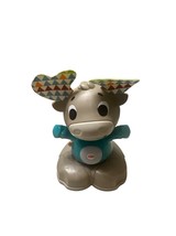 Fisher Price Linkimals 7&quot; Moose Musical Lights Sounds 2018 - $9.85