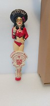 Lolita&#39;s Cherry Bomb Lady Wrestler Harvest NIB 11&quot; Draft Beer Tap Handle - £99.79 GBP