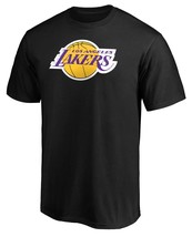 Los Angeles Lakers Adidas Black Primary T-Shirt Tee Shirt Men&#39;s Small S - €21,70 EUR