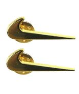 METALLIC GOLD LOGO SWOOSH CHECK MARK LAPEL PIN SET 2 PIECES PACK SNEAKER... - $12.30