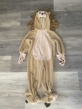 Miniwear Lion Halloween Costume One Piece jumpsuit W/ Hood Infant 24 Months - £11.63 GBP