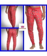 MEN POLO RALPH LAUREN BEAR RED COTTON KNIT JOGGER PAJAMAS SLEEP LOUNGE P... - $29.69