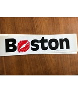 Lip Stickers Bumper Sticker Kiss Boston 11&quot; x 3&quot; NEW Original 1982 - €6,99 EUR