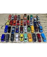 40 Hot Wheels Matchbox Tonka Maisto Diecast Toy Truck Lot Police Fire Mi... - $384.85 MXN