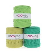 Hoooked Zpagetti Yarn- Green shades (Pack of 3) - $113.18 CAD