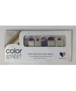 Color Street Liberty Land RARE/HTF Real Nail Polish Strips - $48.41