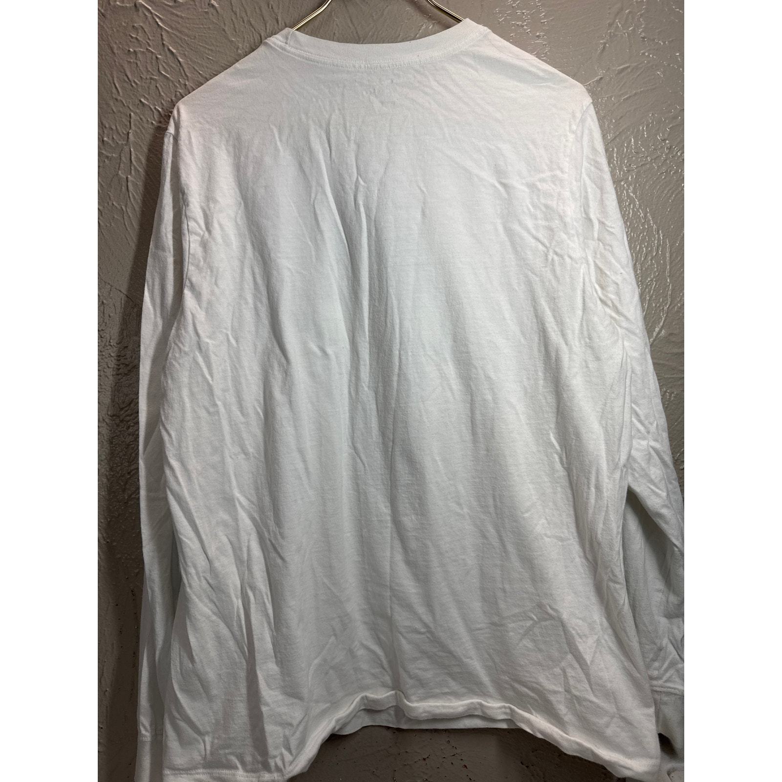Nike Men's Purdue Long Sleeve Crew Neck White T-Shirt NCAA College Sports Size L Item image 3