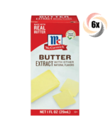 6x Packs McCormick Imitation Butter Flavor Extract | 1oz | Non Gmo Glute... - $39.04