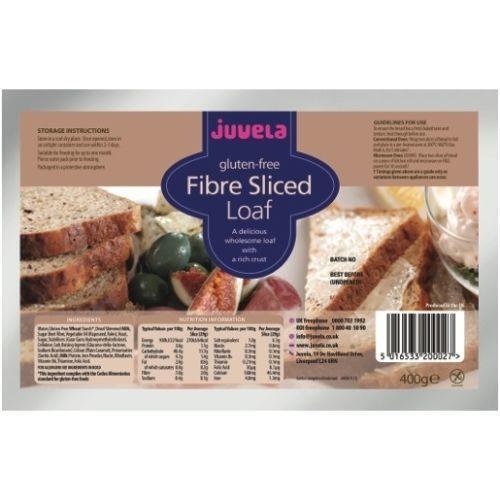 Juvela Gluten-Free Fibre Sliced Loaf 400g - $9.43