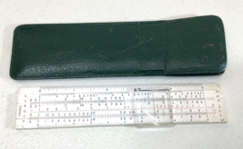 Faber-Castell Pocket Slide Rule 67/87 Rietz 6&quot; Germany w/Green Sleeve - $32.00