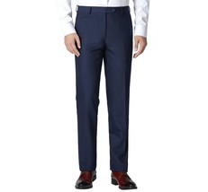 Renoir Classic Slim Fit Pant Navy Blue - $706.80 MXN