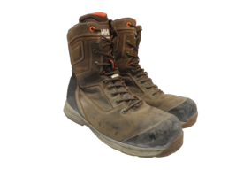 Helly Hansen Men&#39;s 8&quot; Extralight CTCP Work Boots HHS202023 Brown Size 12W/L - £34.27 GBP