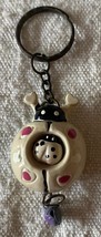 Vintage, chaveiro, llavero, porte-clés, porta-chaves, Joaninha com guizo - $186.58 MXN