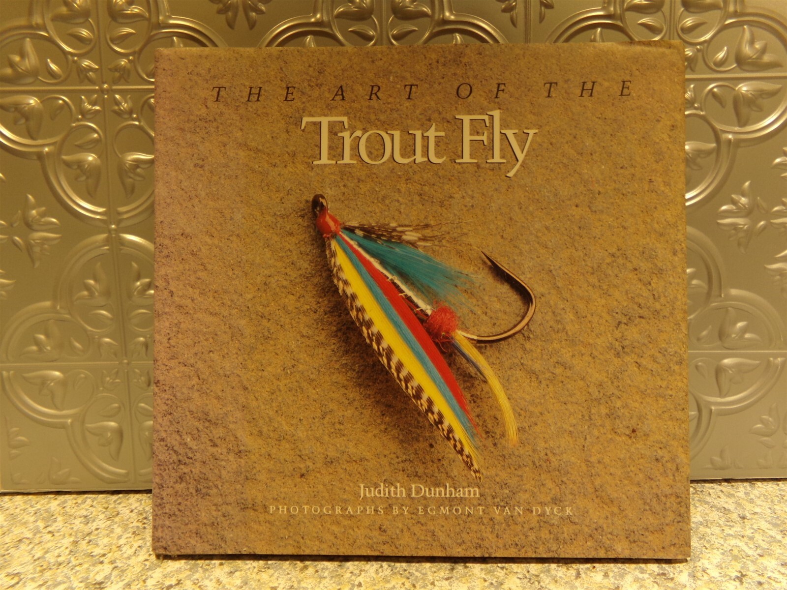 The Art of the Trout Fly Judith Dunham Hardcover Book Egmont Van Dyck Ph... - $31.49