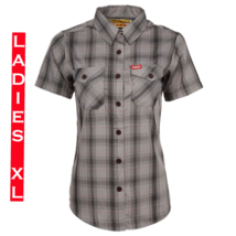 Dixxon Flannel - Limiter Bamboo Shirt - Short Sleeve - Women&#39;s Xl - £55.07 GBP