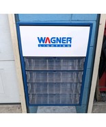 Vintage Wagner Automotive Lighting Bulb Cabinet Sign - $2,419.03 MXN