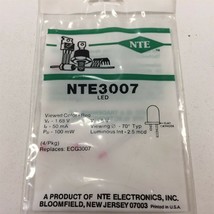(12) NTE3007 EGC3007 Discrete LED Indicators Red - Lot of 12 - $29.99